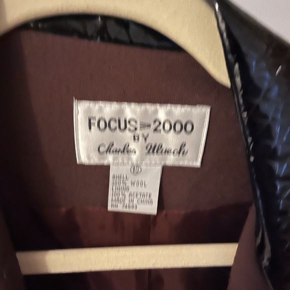 Charles Wusch 100% Wool Coat - Picture 2 of 3